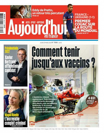 Aujourd’hui en France - 25 Mars 2021