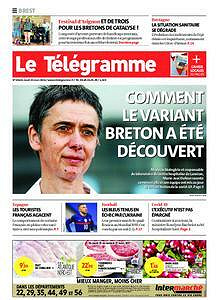 Le Télégramme Brest – 25 mars 2021