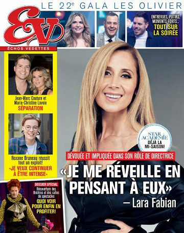 Échos Vedettes - 27 Mars 2021