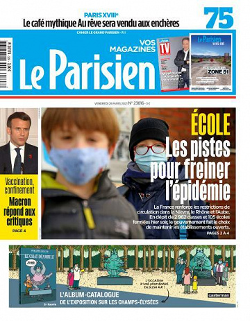 Le Parisien du Vendredi 26 Mars 2021