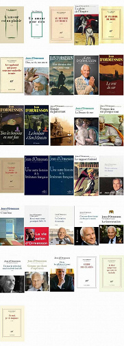 34 Romans de Jean d'Ormesson