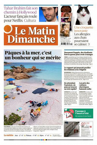 Le Matin Dimanche - 28 Mars 2021