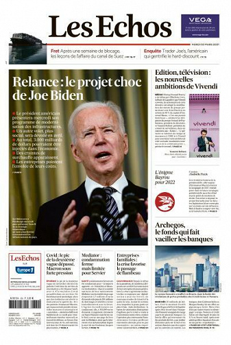Les Echos du Mardi 30 Mars 2021