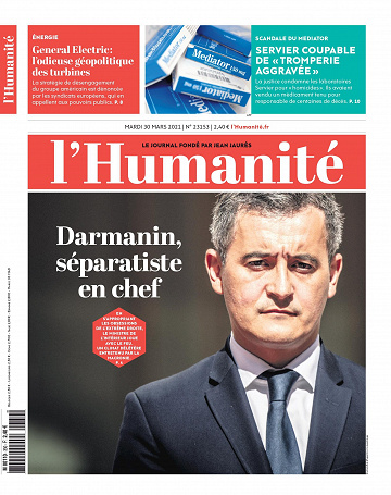 L'Humanité Du Mardi 30 Mars 2021