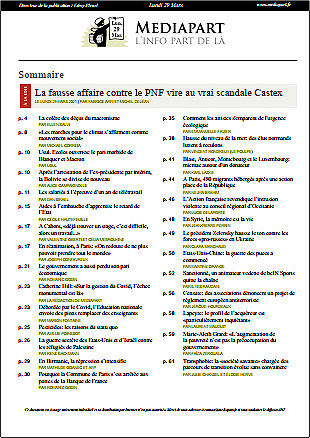 Mediapart Du Mardi 30 Mars 2021 (Edition le soir)