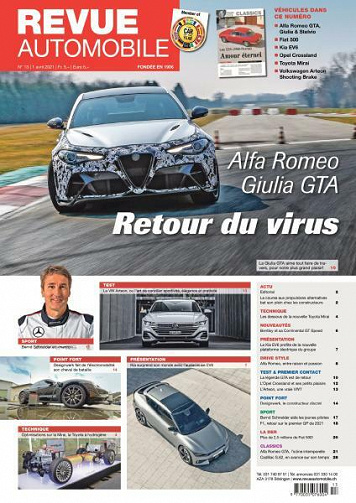Revue Automobile - 1 Avril 2021