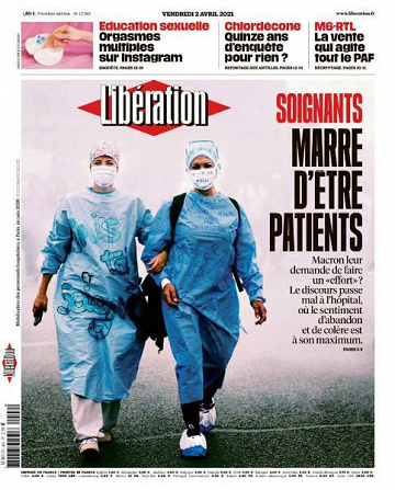 Libération du Vendredi 2 Avril 2021