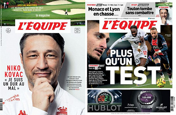 Pack L’Equipe + L’Equipe Magazine - Samedi 3 Avril 2021