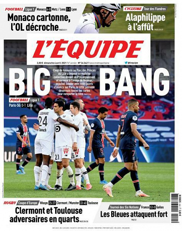 L’equipe du Dimanche 4 Avril 2021