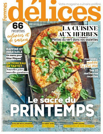 Délices de Femmes d’Aujourd’hui - Avril 2021