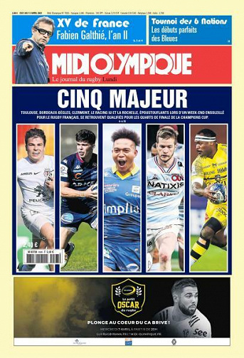 Midi Olympique Rouge - 5 Avril 2021