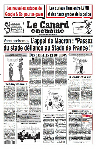 Le Canard enchaîné N°5239 - 7 Avril 2021