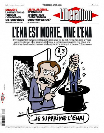 Libération du Vendredi 9 Avril 2021