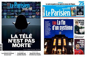 Pack Le Parisien + Le Parisien Week-End - 9 Avril 2021