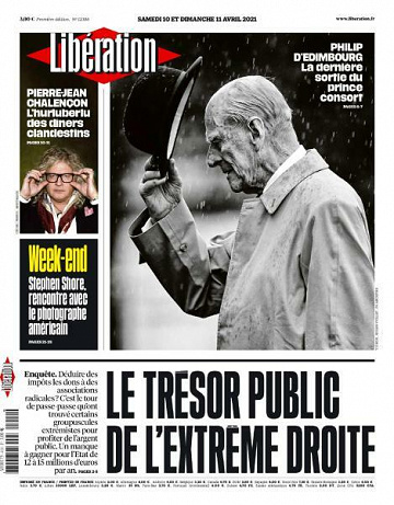 Libération du Samedi 10 et Dimanche 11 Avril 2021