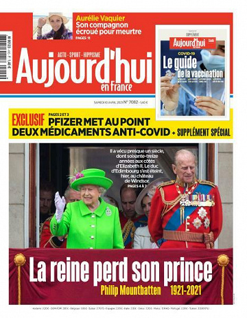 Aujourd’hui en France - 10 Avril 2021