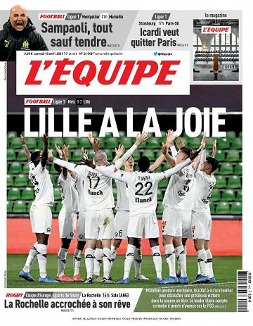 L’equipe du Samedi 10 Avril 2021
