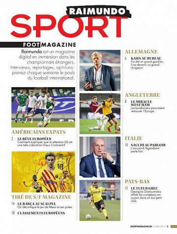 Sport Foot Magazine Raimundo - 9 Avril 2021