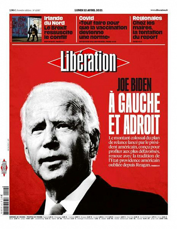 Libération du Lundi 12 Avril 2021