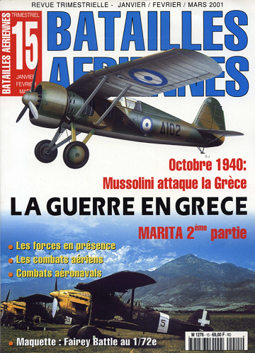 Batailles Aériennes - N° 15, Janvier-Février-Mars 2001