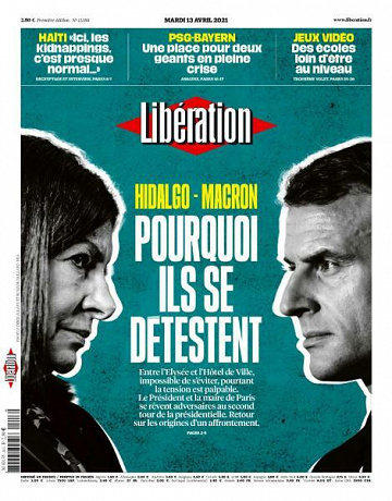 Libération du Mardi 13 Avril 2021