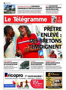 Le Télégramme du 13 Avril 2021 (3 Editions)