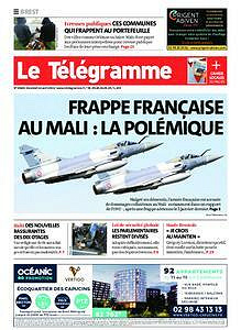 Le Télégramme Brest du vendredi 16 avril 2021