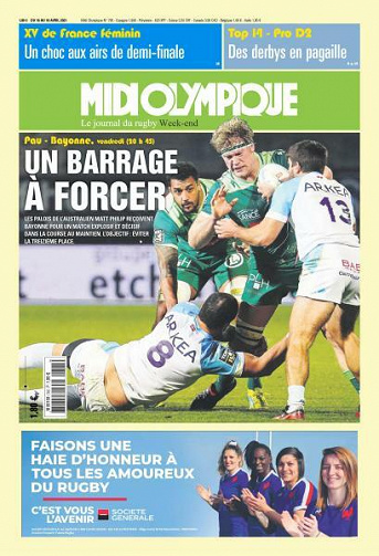 Midi Olympique Vert - 16 Avril 2021