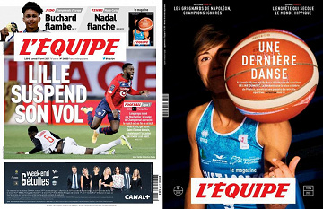 Pack L’Equipe + L’Equipe Magazine - Samedi 17 Avril 2021