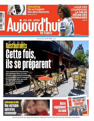 Aujourd’hui en France - 19 Avril 2021
