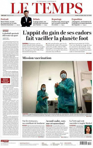 Le Temps - 20 Avril 2021
