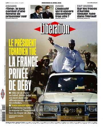 Libération du Mercredi 21 Avril 2021