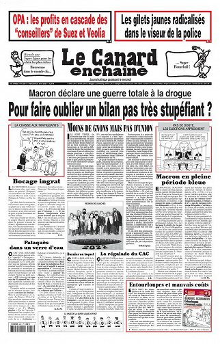 Le Canard enchaîné N°5241 - 21 Avril 2021