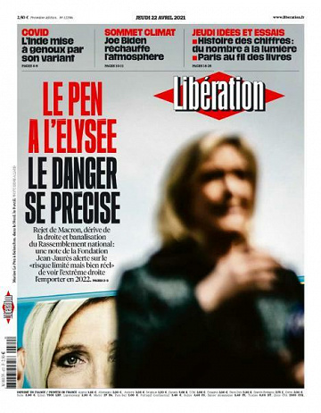 Libération du Jeudi 22 Avril 2021