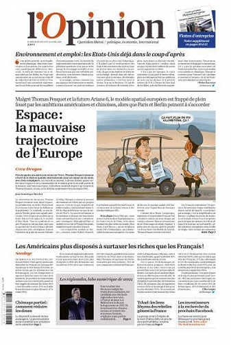 L’Opinion - 23-24 Avril 2021