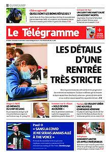 Le Télégramme ( 3 Editions) Du Vendredi 22 Avril 2021
