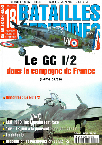 Batailles Aériennes - N° 18, Octobre-Novembre-Décembre 2001