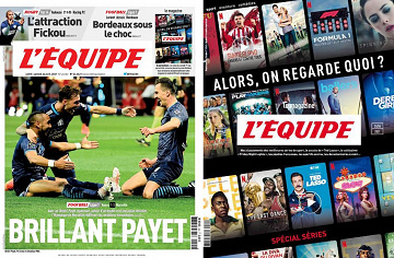 Pack L’Equipe + L’Equipe Magazine - Samedi 24 Avril 2021
