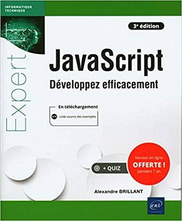 JavaScript - Développez efficacement (3e édition) - Alexandre Brillant (2021)