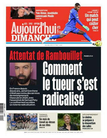 Aujourd’hui en France - 25 Avril 2021