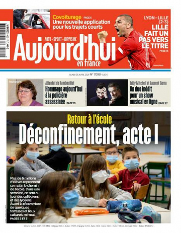 Aujourd’hui en France - 26 Avril 2021