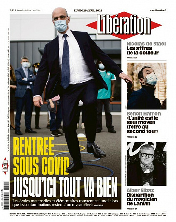 Libération - Lundi 26 Avril 2021