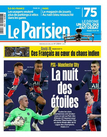 Le Parisien du Mercredi 28 Avril 2021