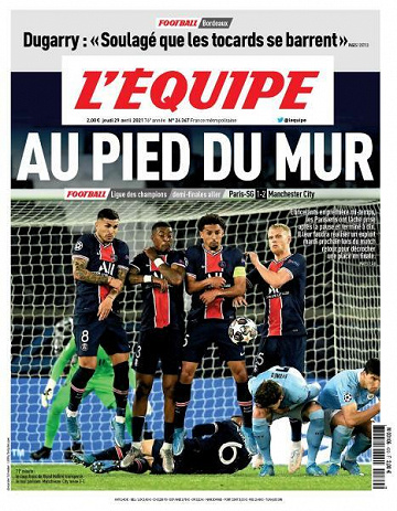 L’equipe du Jeudi 29 Avril 2021