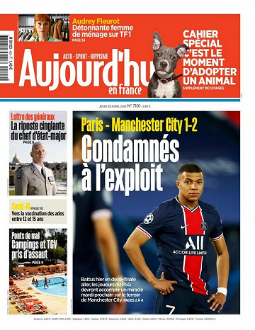 Aujourd'hui en France - 29 Avril 2021