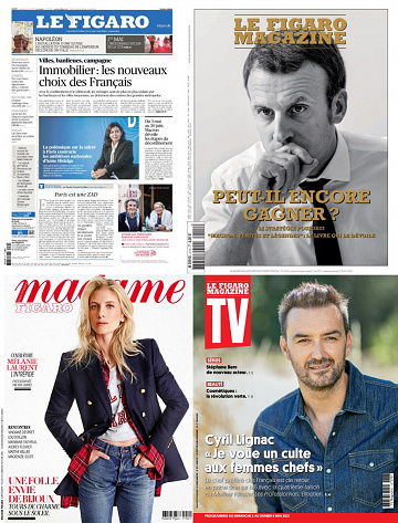 Pack Le Figaro et ses 3 suppléments - Vendredi 30 Avril 2021