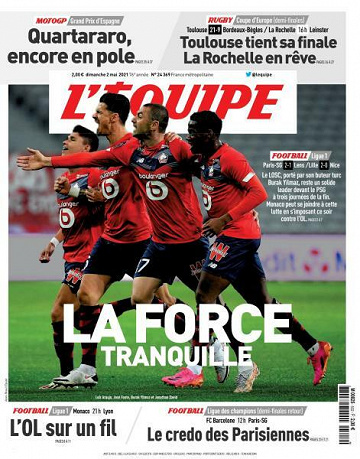 L’equipe du Dimanche 2 Mai 2021