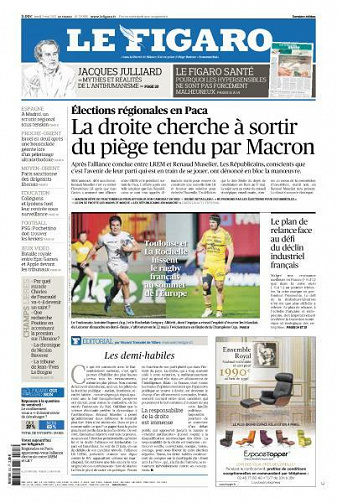 Le Figaro du Lundi 3 Mai 2021