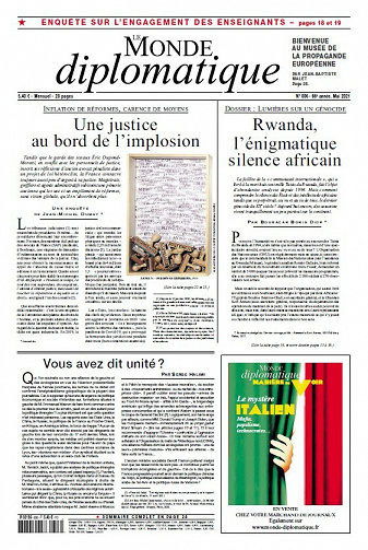 Le Monde Diplomatique N°806 - Mai 2021