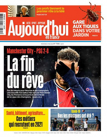 Aujourd’hui en France - 5 Mai 2021